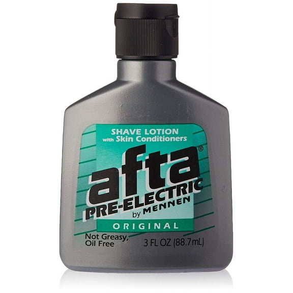 Afta Pre-Electric Shave Lotion With Skin Conditioners Original 3 oz (Pack of 2)