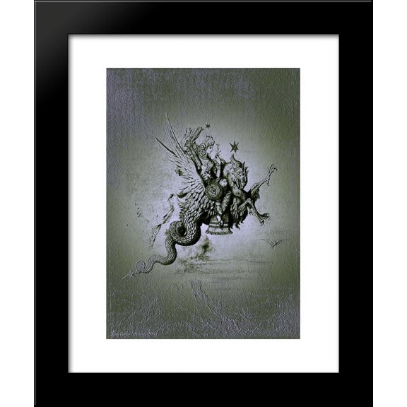 After 20x24 Framed Art Print by Moreau, Gustave