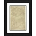 thumbnail image 1 of After Andrea Boscoli 17x24 Black Ornate Framed Double Matted Museum Art Print Titled: Annunciation, 1 of 5