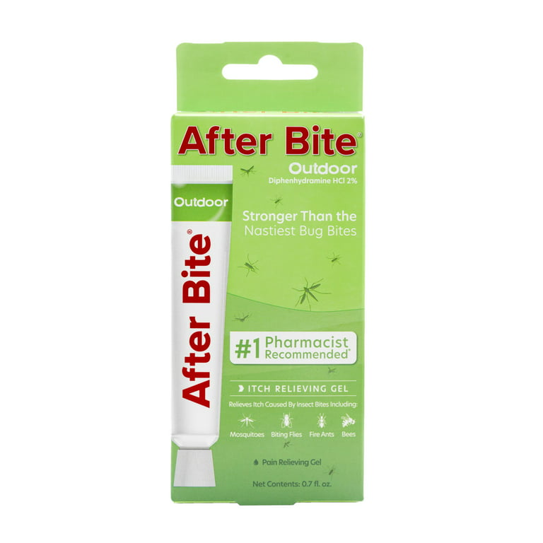 After Bite Outdoor Formula Pain Relieving Gel, Portable Instant Relief, Insect  Bite Treatment .7 oz. 