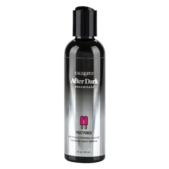 California Exotic Novelties After Dark Essentials Water Based Warming Flavored Personal Lubricant, Fruit Punch, 4 oz Gel