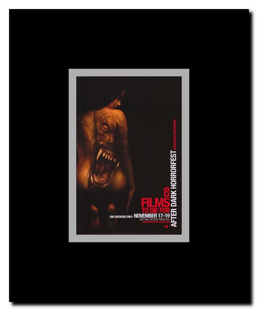 After Dark Horrorfest Framed Movie Poster