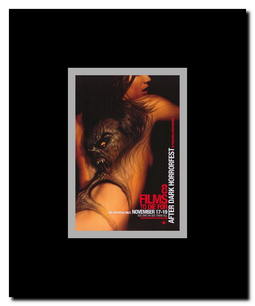 After Dark Horrorfest Framed Movie Poster