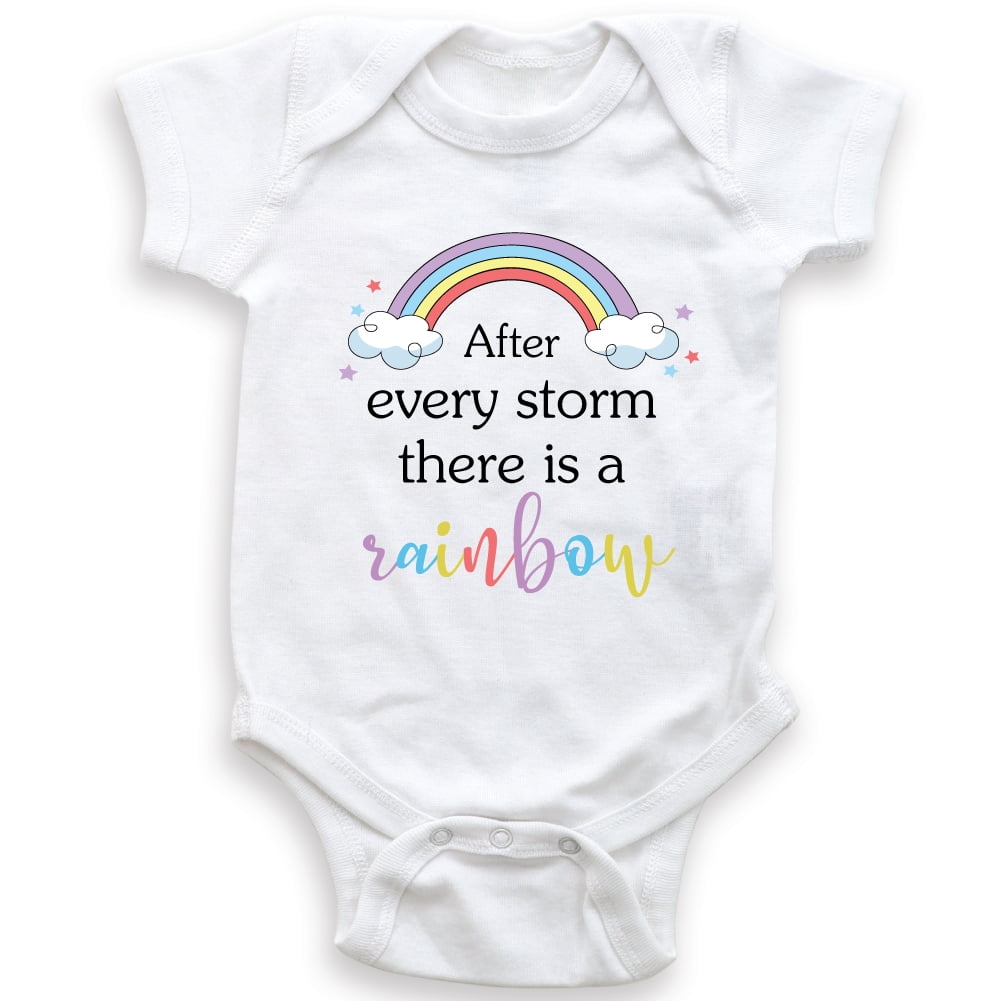 After Every Storm There Is A Rainbow Baby Bodysuit Pregnancy
