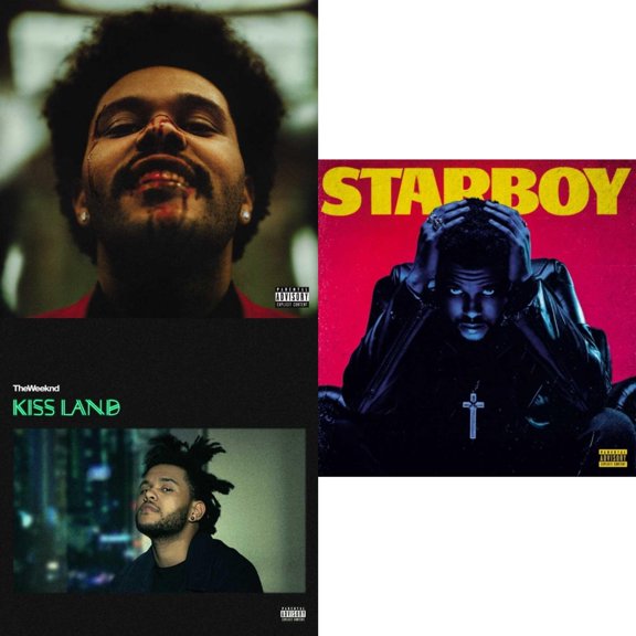 After Hours (X) & Kiss Land & Starboy (Ex) [CD Bundle]