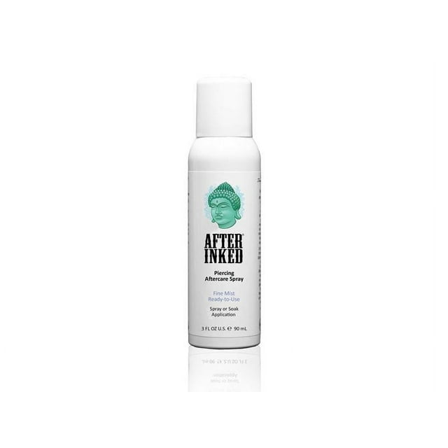 After Inked Piercing Aftercare Spray 3 Oz. Pack of 2