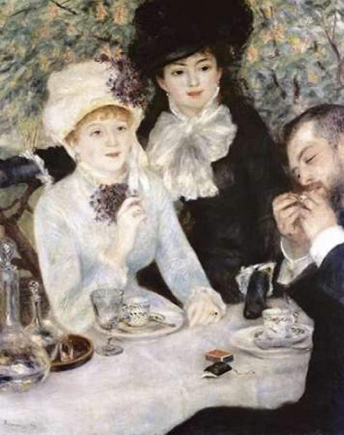 After Lunch Canvas Art - Pierre-Auguste Renoir (24 x 30)