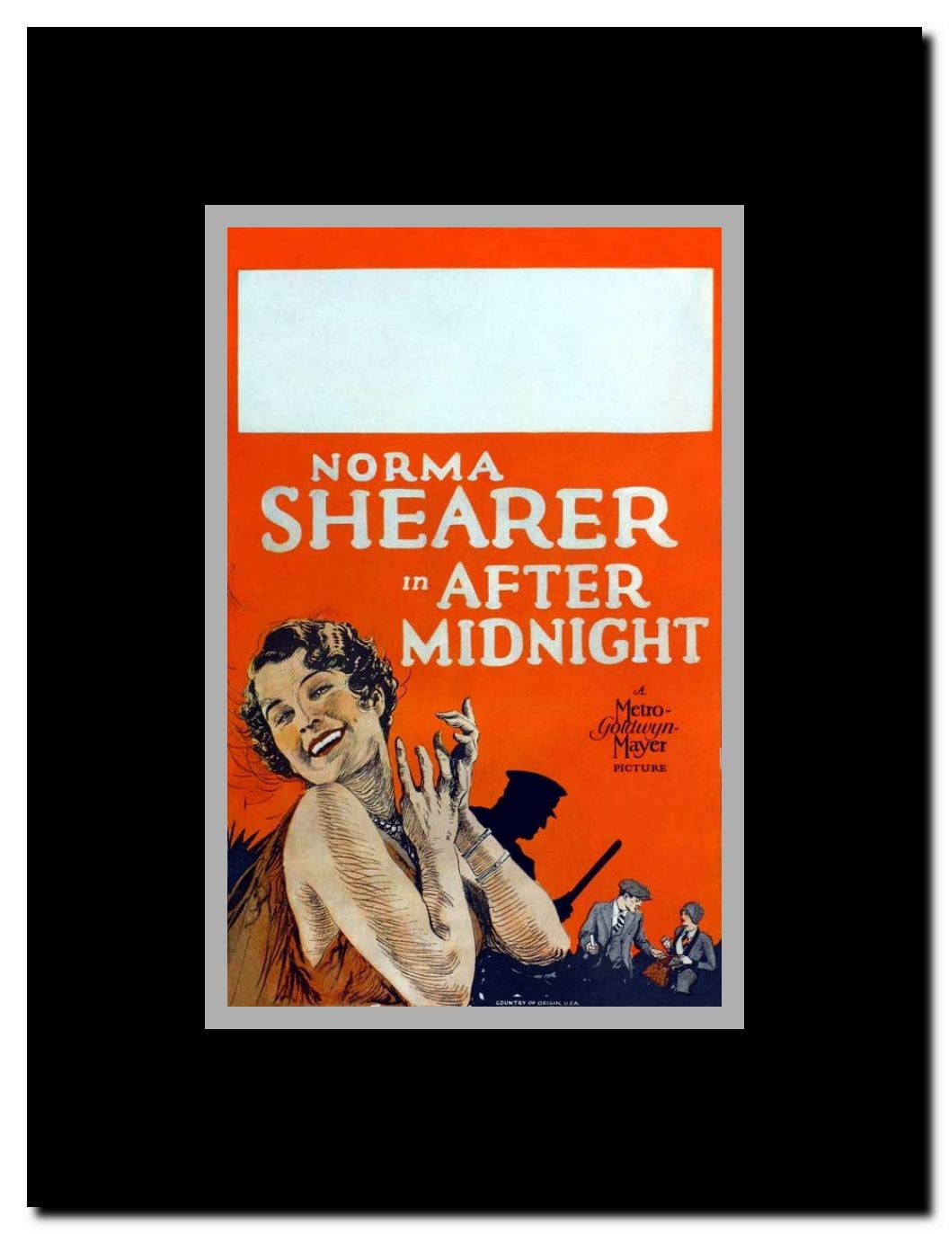 After Midnight Framed Movie Poster