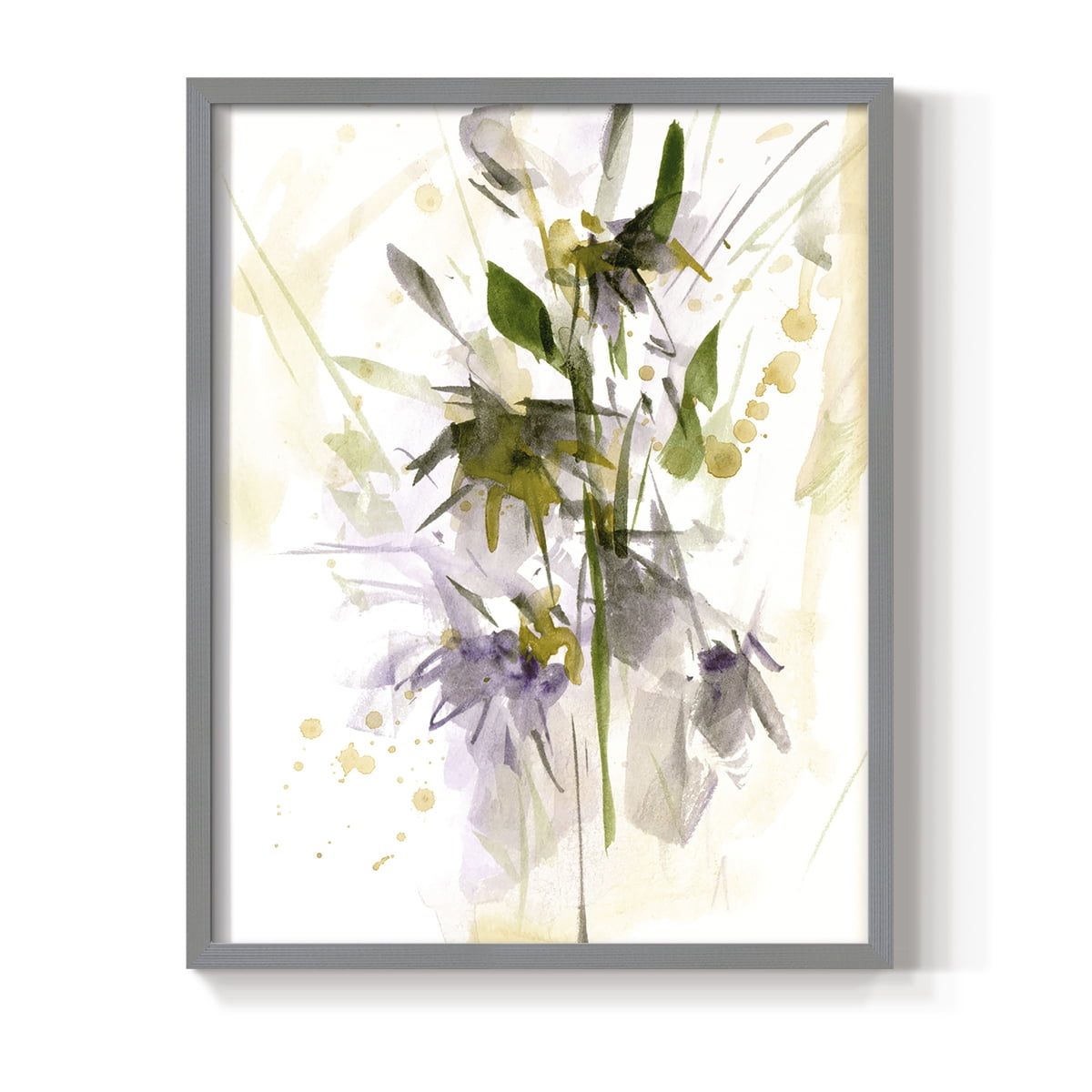 After Rain I Framed Print in Gray Solid Wood 16 x 20 Framed Print