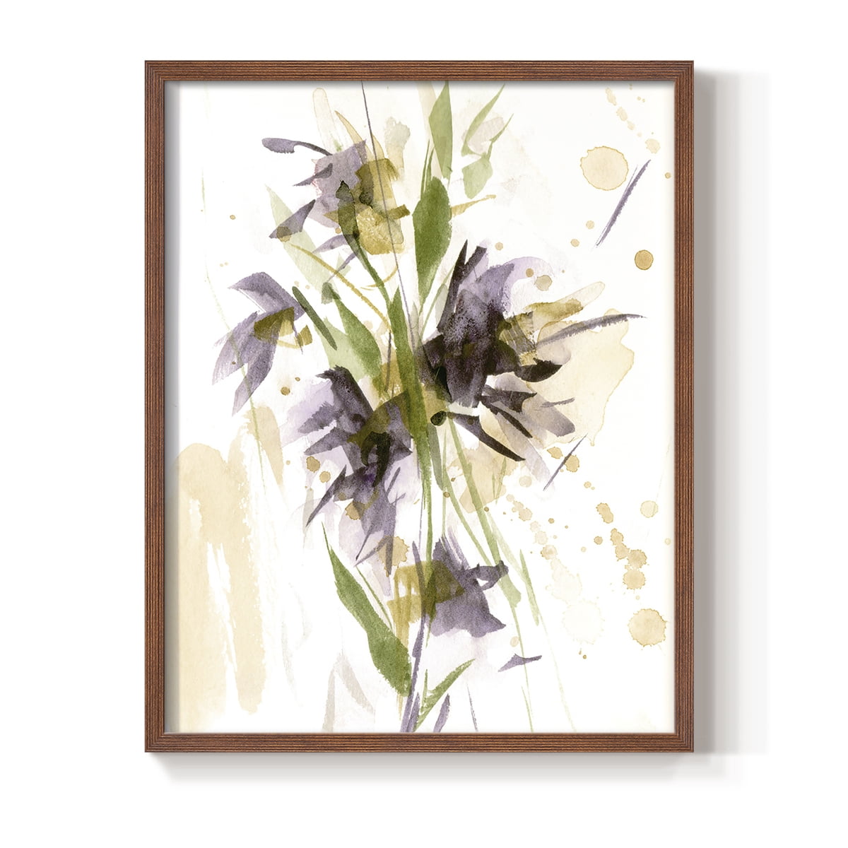 After Rain II Framed Print in Brown Solid Wood 8 x 10 Framed Print