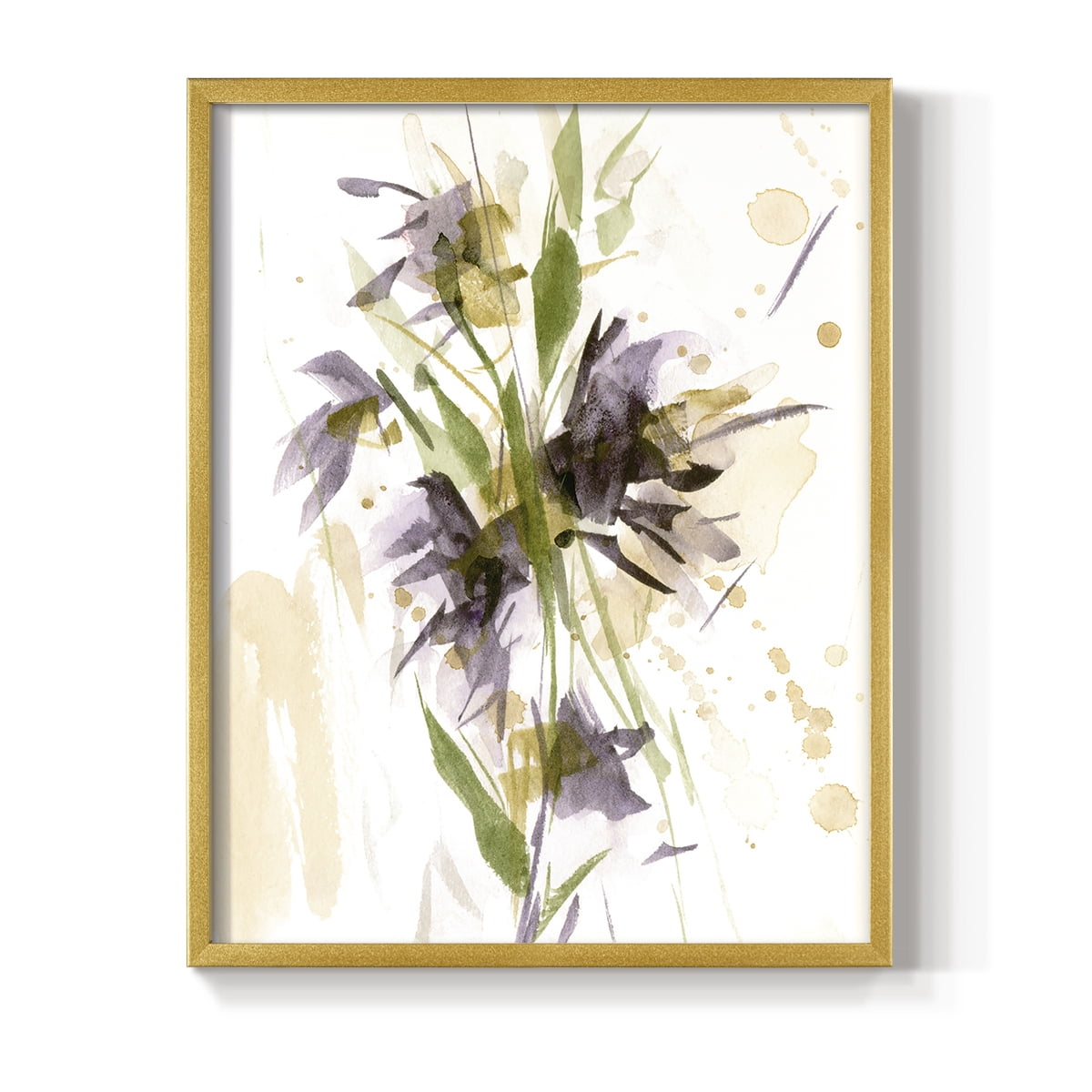 After Rain II Framed Print in Gold Solid Wood 22 x 28 Framed Print