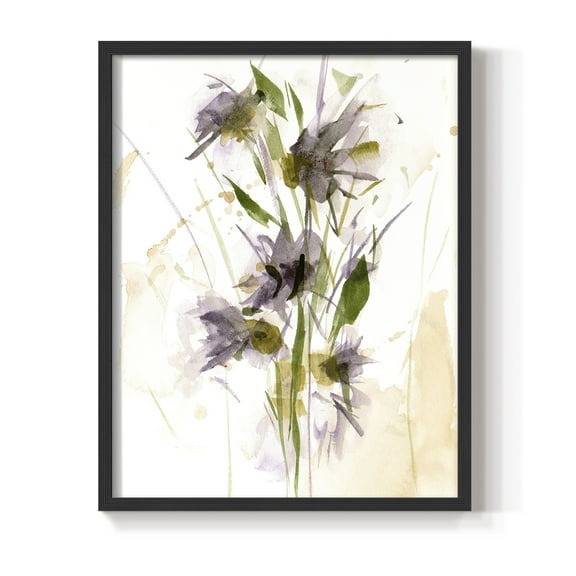 After Rain III Framed Print in Black Solid Wood 8 x 10 Framed Print