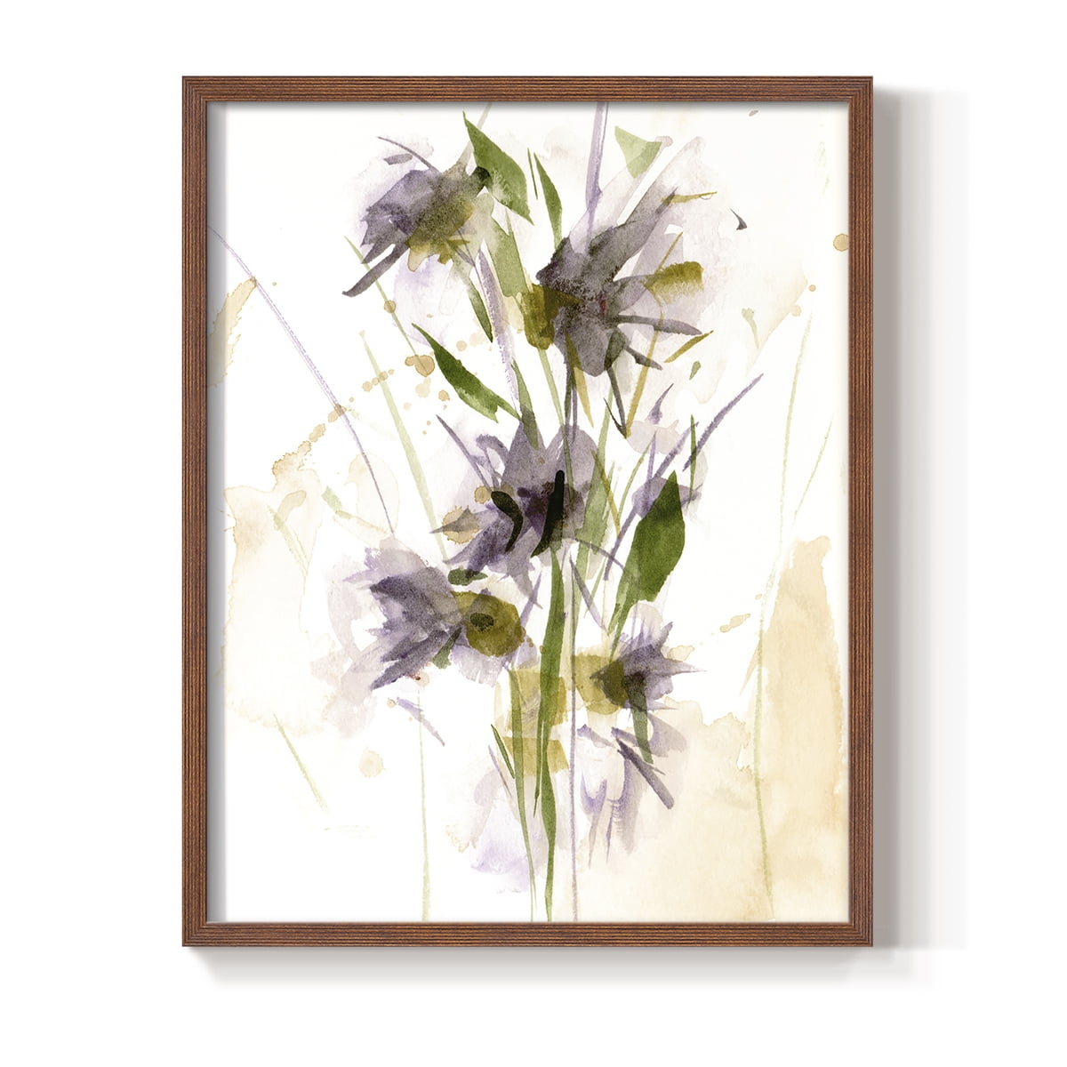 After Rain III Framed Print in Brown Solid Wood 11 x 14 Framed Print