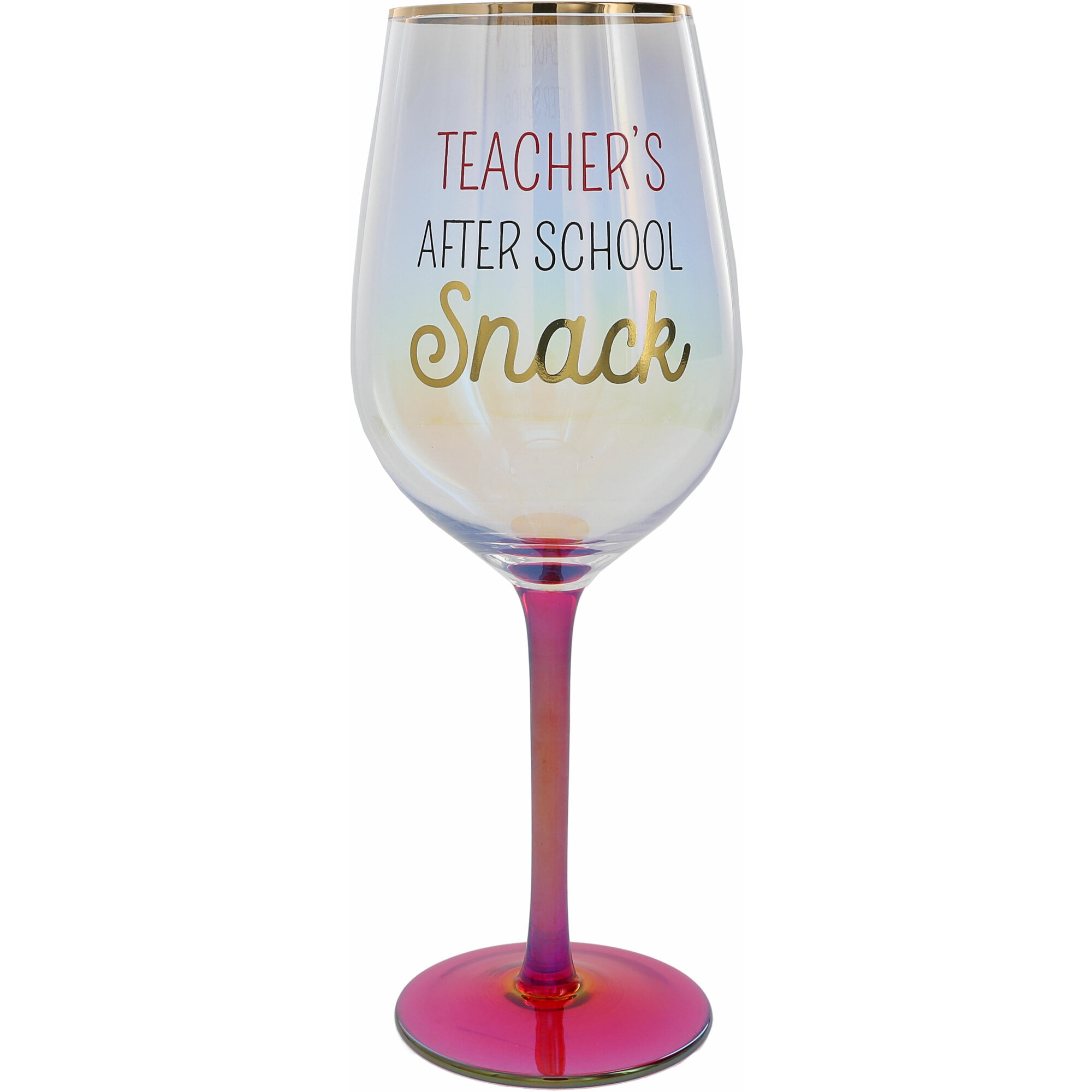 Pavilion Gift Company - After School Snack - 16 oz Wine Glass