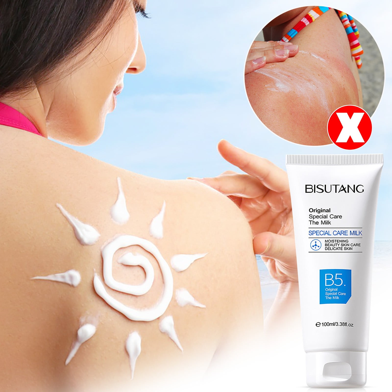 After-Sun Repair & Recovery Lotion - Intensive Moisturizing Treatment for Sun Damaged Skin - Gentle Soothing Formula for All Skin Types - Deep Hydration & Sunburn Relief - Non-Irritating Post Sun