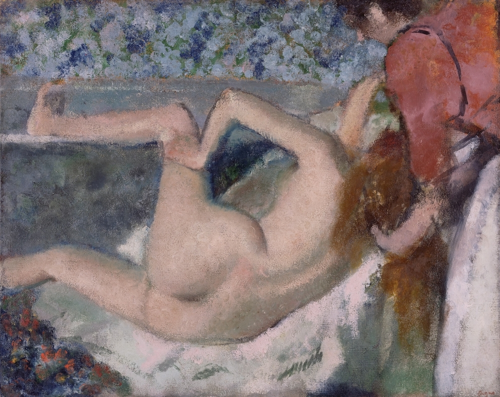 After The Bath Canvas Art - (36 x 24)