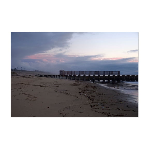 After The Storm - Los Angeles California Photography Beach Sunset Coastal Ocean Seascape Landscape Unframed Wall Art Print 4 x 6 inches