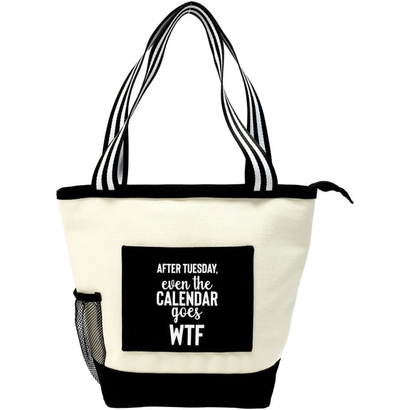 After Tuesday - Insulated Canvas Lunch Tote