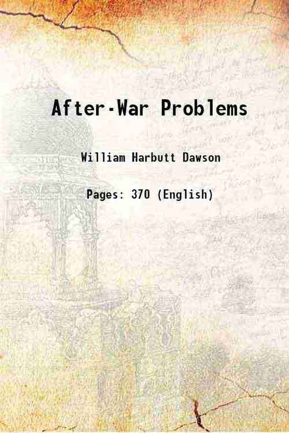 After-War Problems 1917 [Hardcover] - Walmart.com