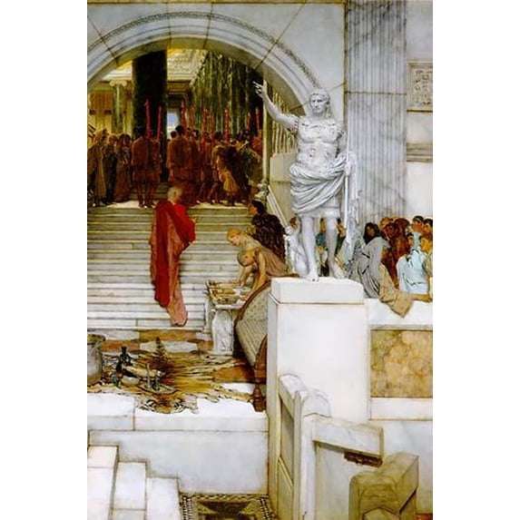 After the Audience-Fine art canvas print (20" x 30")