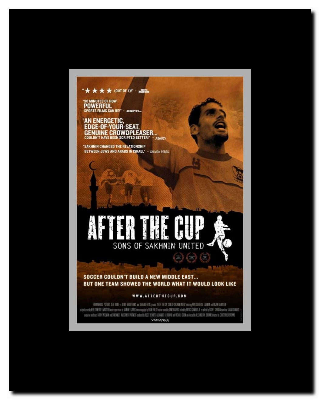 After the Cup: Sons of Sakhnin United Framed Movie Poster