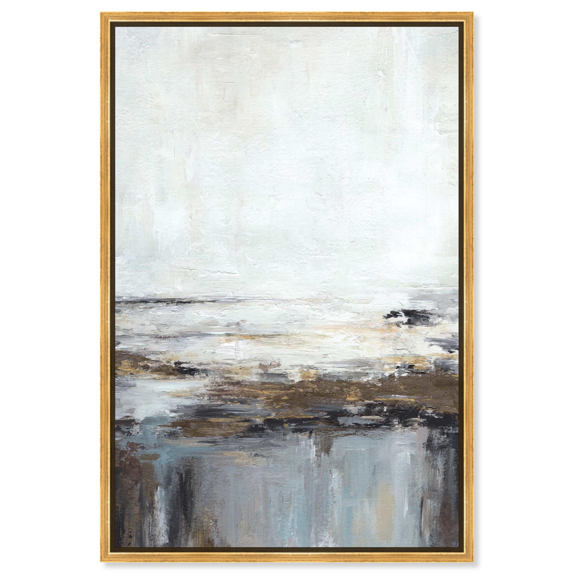 After the Rain I Canvas Textured Digital Art by Art Remedy, Gold Frame ...