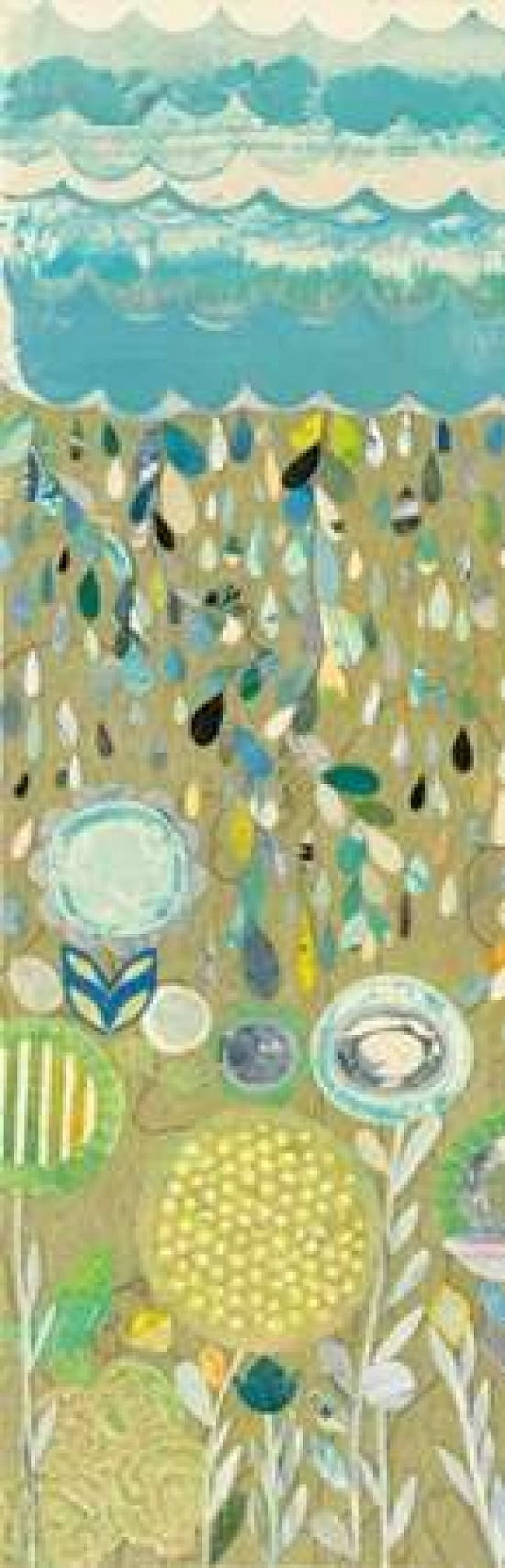 After the Rain II Canvas Art - Candra Boggs (8 x 24)