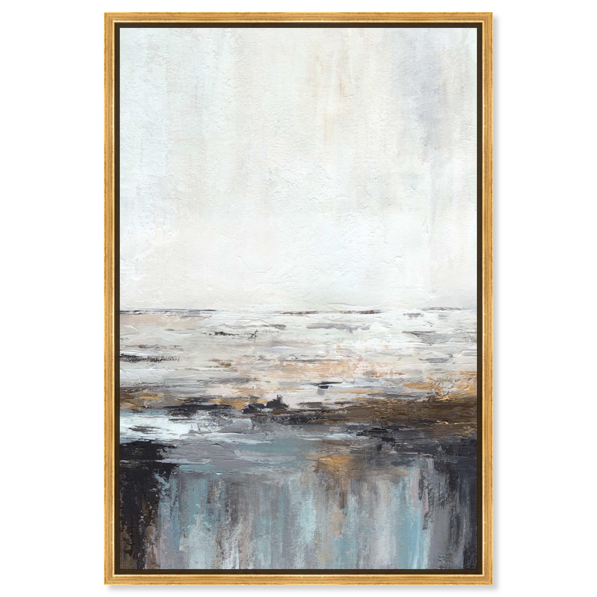 After the Rain II Canvas Textured Digital Art by Art Remedy, Gold Frame ...