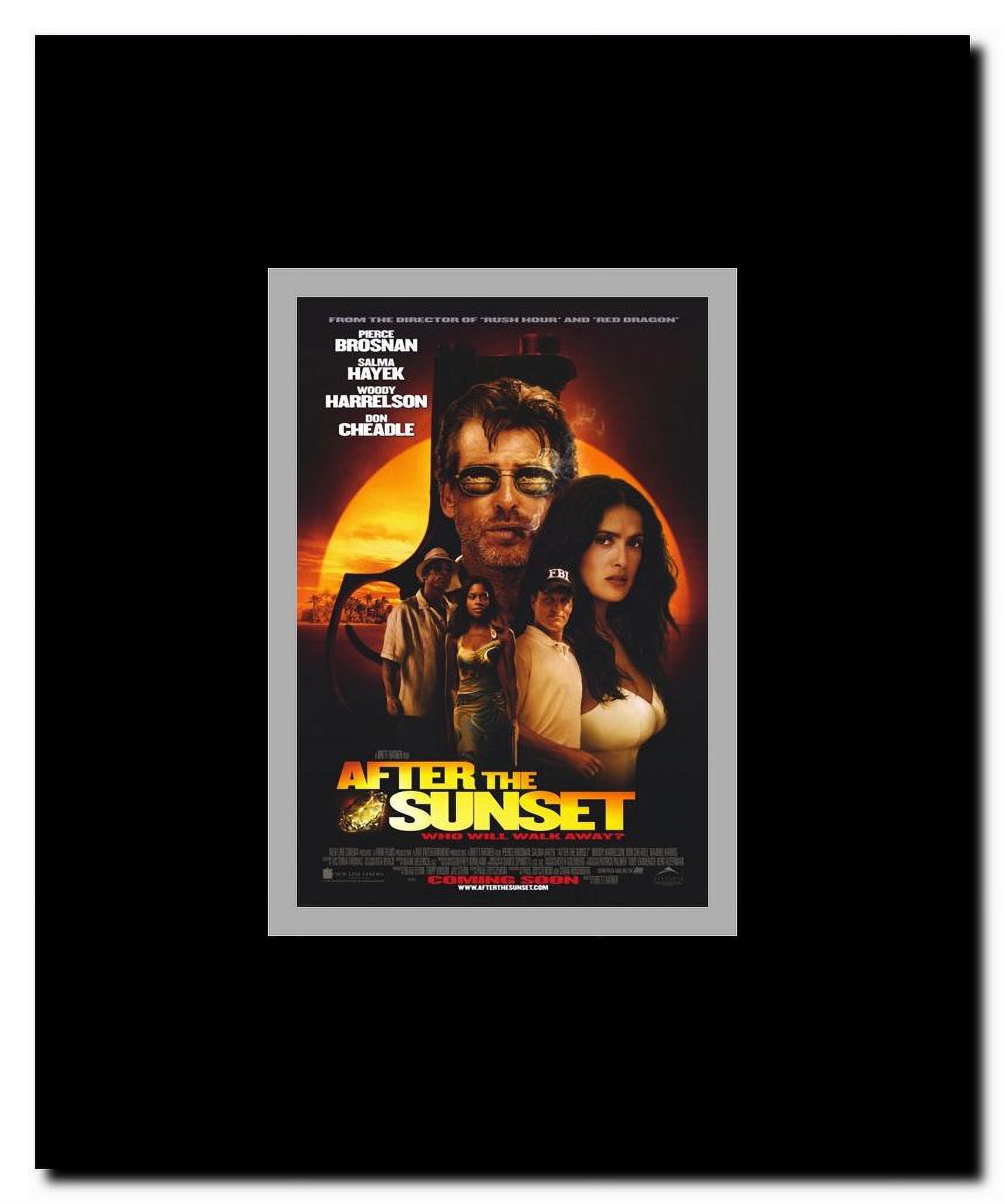 After the Sunset Framed Movie Poster