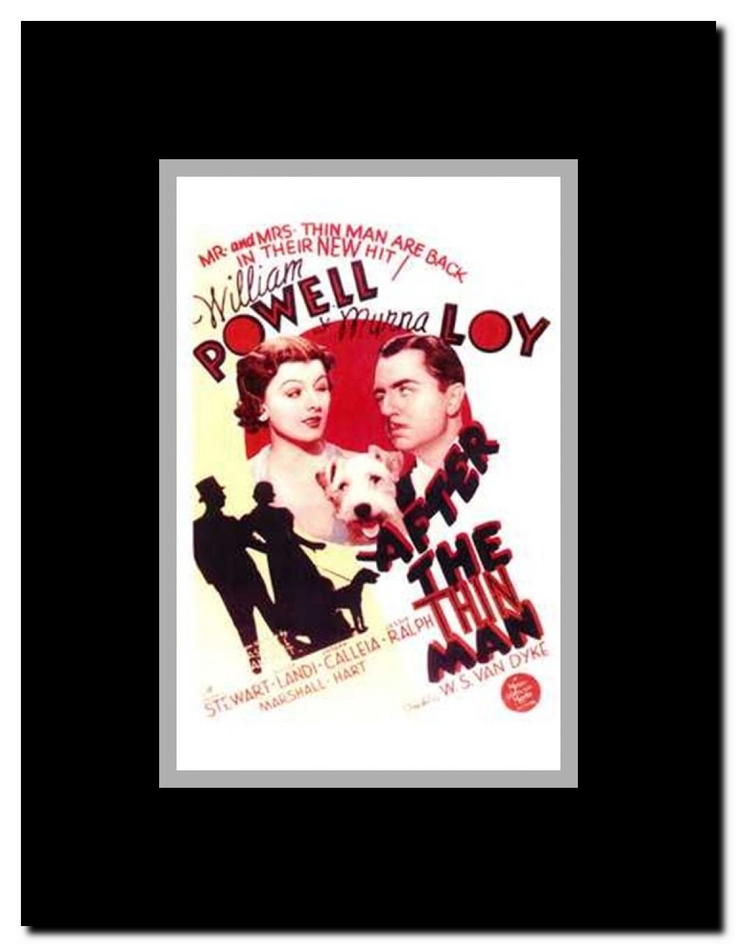 After the Thin Man Framed Movie Poster