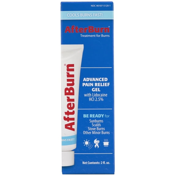 AfterBurn Advanced Pain Relief Gel, 2 oz.