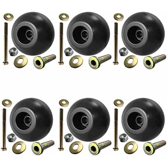 AfterMarket Deck Wheel and Hardware Kits 6Pk for Xmark Radius Turf Tracer Lazer Z Staris Vertex Vantage Pioneer 103-8415 126-2928 116-9362 116-8131$$Tools