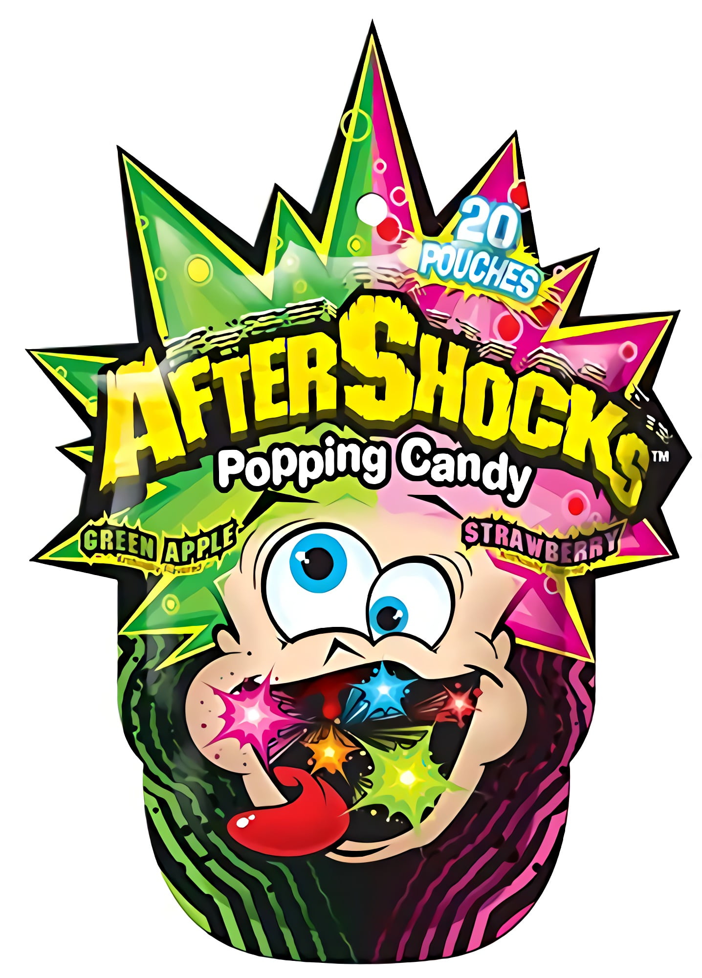 AfterShocks Popping Candy, 1.06 Ounce -- 18 per case. - Walmart.com