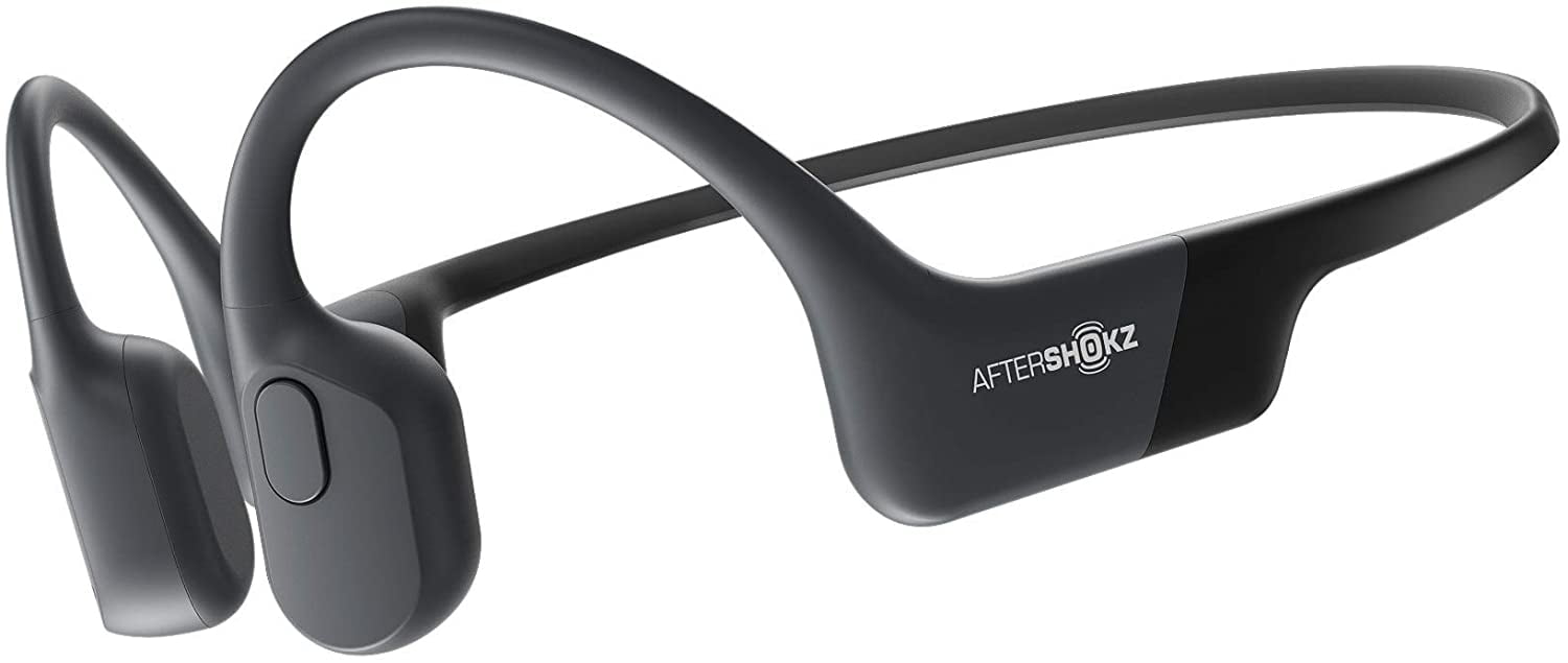 家電 AFTERSHOKZ AEROPEX COSMIC BLACK Free Shipping! AfterShokz Aeropex Open-Ear Wireless Bone