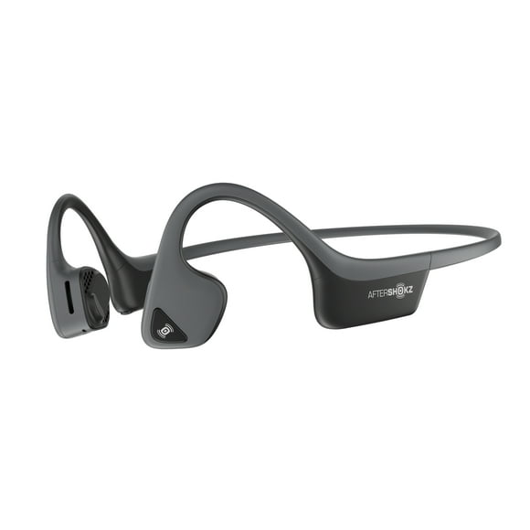 AfterShokz Air Bone Conduction Bluetooth Headphones for Sports, Slate Grey