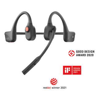 OpenComm Bone Conduction Stereo Bluetooth Headset - Best for