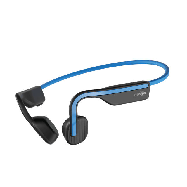 AfterShokz OpenMove Wireless Bone Conduction Headphones Bluetooth Open Ear For Sports (Elevation Blue)