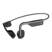 AfterShokz OpenMove Wireless Bone Conduction Headphones Bluetooth Open Ear for Sports Slate Gray