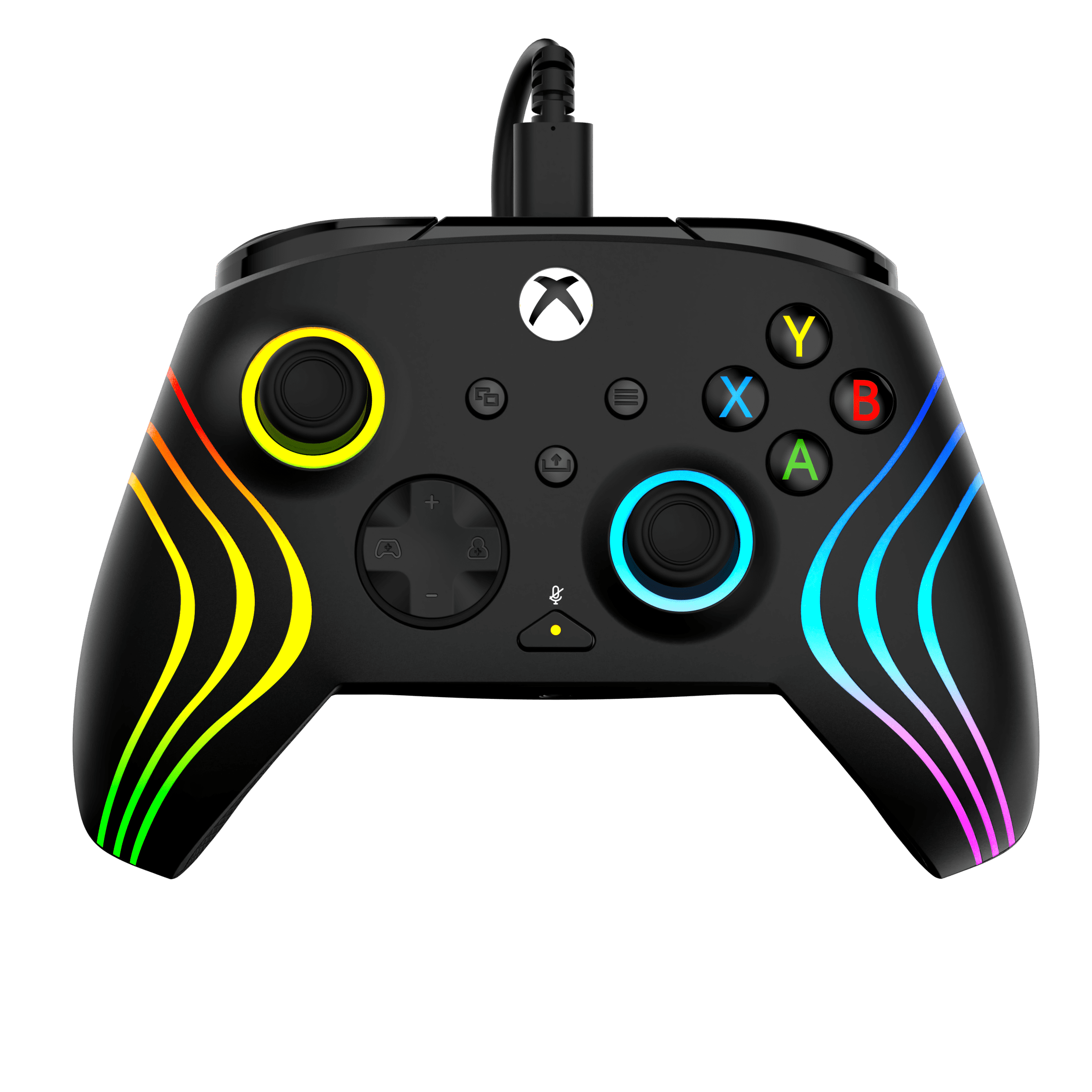 Turtle Beach Afterglow Wave Wired RGB Gaming Controller (Black) for Xbox Series X|S, Xbox One & Windows 10/11 PC