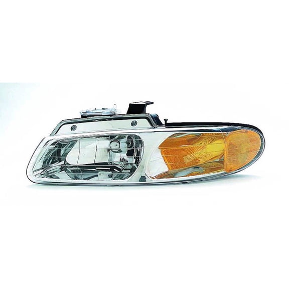Aftermarket 1996-1999 Chrysler Town & Country Driver Side Left Head Lamp 4857041AB NOT Included Quad Head Lamps V