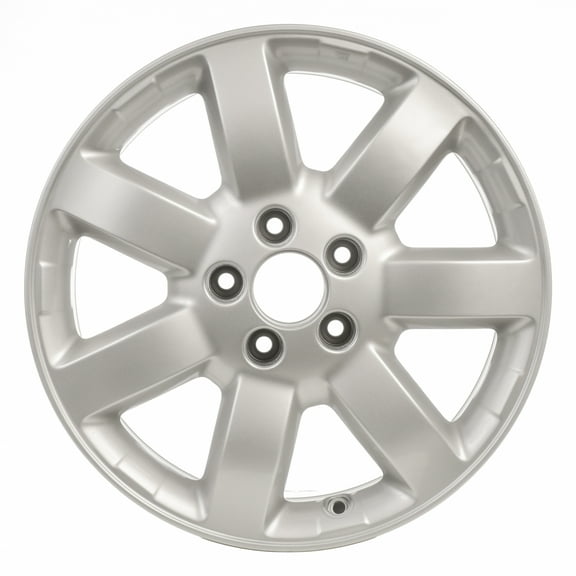 Aftermarket 2007-2011 Honda CR-V 17x6.5 Aluminum Alloy Wheel, Rim Sparkle Silver Full Face Painted - 63928