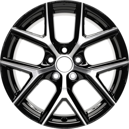 Aftermarket 2011-2018 Toyota Rav4 18 X 7.5 Replacement Wheel Machined and Black-75201