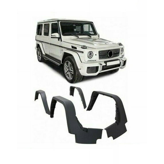 Aftermarket G63 G65 AMG Style Set of 4 Fender Flares trims G-Wagon
