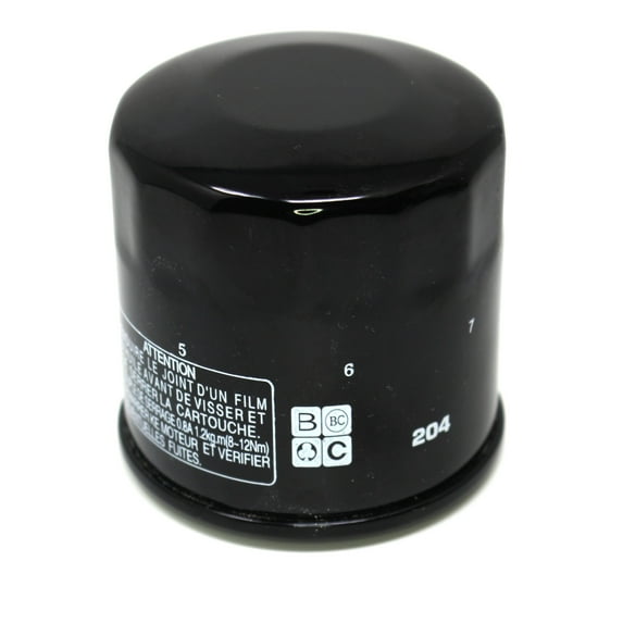 Aftermarket JSP 3201044 KN-204 HF204 5GH-134402000 Oil Filter 4-Stroke Engines Black Kawasaki Honda Triump Arctic Cat Yamaha - 1