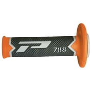 Aftermarket New Grips,Pg788 Gry/Org/, 0630-0336