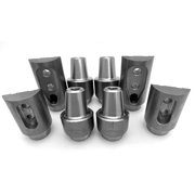 Aftermarket Parts Compatible With Polaris RZR PRO R 4 Seat Roll Cage Connectors Bungs Fits 1-3/4 Tubing