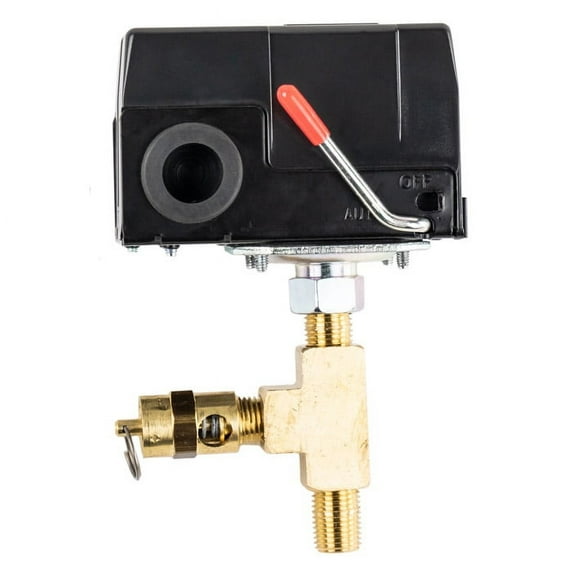 Aftermarket Replacement Pressure Switch for Craftsman Air Compressors 919.165310 with Relief Valve 95-125 PSI