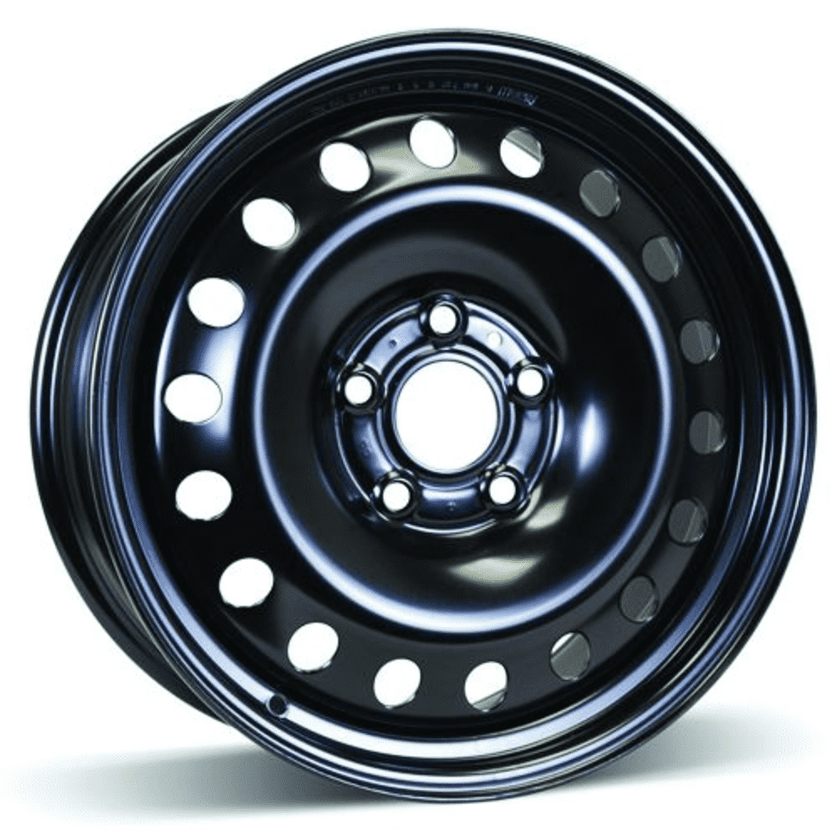 Aftermarket Steel Rim 18X7.5, 5X127, 71.5, +44, black finish X48527 ...
