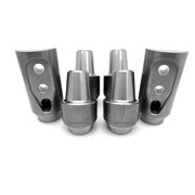 Aftermarket parts Compatible With Polaris RZR PRO R 2 Seat Roll Cage Connectors Bungs Fits 1-3/4 Tubing