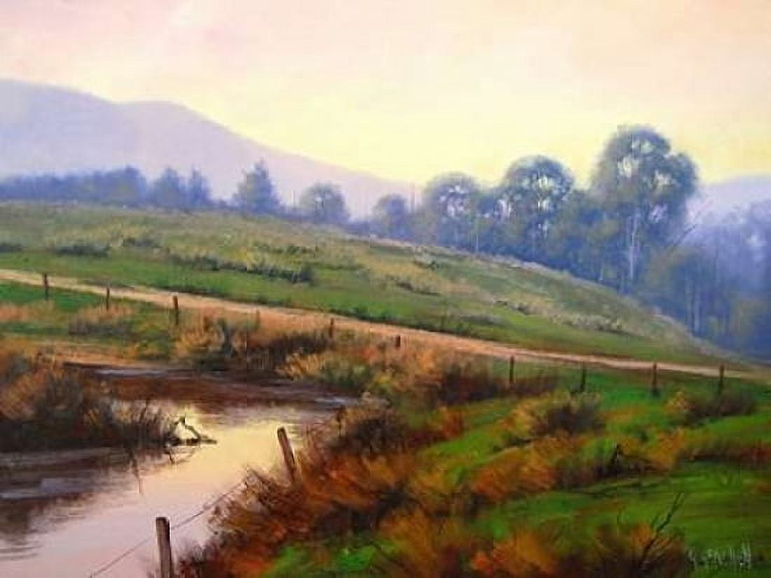 Afternoon Glow Canvas Art - Graham Gercken (18 x 24)